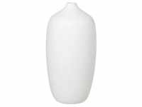 Blomus Vase Ceola, Weiß, Keramik, bauchig, 25 cm, Dekoration, Vasen, Keramikvasen