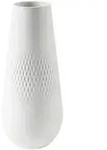 Villeroy & Boch Vase Collier Blanc, Creme, Keramik, l&auml;nglich, 11.5x26x11.5 cm,...