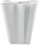 Rosenthal Vase Flux, Wei&szlig;, Keramik, 23x23x11.5 cm, zum Stellen, auch f&uuml;r...