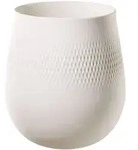Villeroy & Boch Vase, Wei&szlig;, Keramik, 22.5 cm, Dekoration, Vasen, Keramikvasen