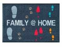 Esposa FUßMATTE Family @ Home, Textil, 50x75 cm, Teppiche & Böden, Fuß &