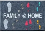 wash+dry FU&szlig;MATTE Family @ Home, Textil, 50x75 cm, Teppiche & B&ouml;den, Fu&szlig; &