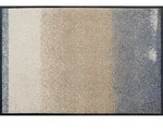wash+dry Fussmatte Medley Beige, Beige, Textil, Graphik, rechteckig, 50x75 cm,