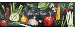 wash+dry Fussmatte Natural Food, Mehrfarbig, Textil, K&uuml;che, rechteckig, 60x180 cm,