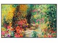 Esposa FUßMATTE Primavera, Mehrfarbig, Textil, Floral, rechteckig, 75x120 cm,