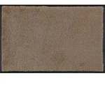 wash+dry L&auml;ufer Taupe, Taupe, Kunststoff, Uni, rechteckig, 75x190 cm, Textiles