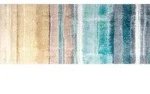 wash+dry K&uuml;chenl&auml;ufer Frerik, Mehrfarbig, Textil, Farbverlauf, rechteckig, 80x200
