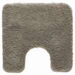 Kleine Wolke Wc-Vorleger Relax, Taupe, Textil, Uni, quadratisch, 55x55 cm, Textiles