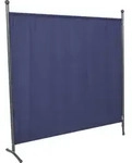 Boxxx Sichtschutz, Blau, Grau, Metall, Textil, 178x178x51 cm, Sonnen- & Sichtschutz,