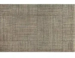 wash+dry Flachwebeteppich Canvas, Braun, Textil, Graphik, rechteckig, 110x175 cm,