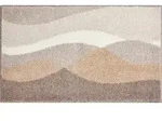 Grund Badteppich Hills, Taupe, Textil, Wellen, rechteckig, 60x100 cm, Oeko-Tex&reg;