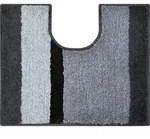 Grund Wc-Vorleger Room, Anthrazit, Textil, Streifen, rechteckig, 49x60 cm, Oeko-Tex&reg;