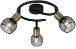 Globo Strahler, Schwarz, Metall, 14 cm, CE, verstellbare Spotlights, Lampen &