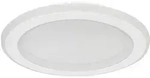 Globo Led-Deckenleuchte, Opal, Wei&szlig;, Metall, Kunststoff, rund,rund, 29.7x4.7x29.7