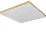 Globo Lighting Led, Messing, Metall, Quadratisch, 45x6.5x45 cm, Lampen & Leuchten,