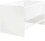 Roba Babybett, Wei&szlig;, Holzwerkstoff, Rechteckig, 70x140 cm, Babym&ouml;bel,...