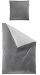 Irisette Bettw&auml;sche, Grau, Textil, Graphik, 155x220 cm, pflegeleicht,