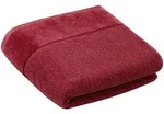 Vossen Duschtuch Pure, Rot, Textil, Uni, 67x140 cm, Made in Austria, Oeko-Tex&reg;