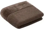 Vossen Duschtuch Pure, Braun, Textil, Uni, 67x140 cm, Made in Austria, Oeko-Tex&reg;
