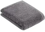 Vossen Duschtuch Vegan Life, Dunkelgrau, Textil, Uni, 67x140 cm, Made in Austria,