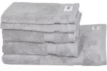 Sch&ouml;ner Wohnen Frottierset SW-Cuddly, Grau, Textil, 5-teilig, Uni, Oeko-Tex&reg;