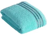 Vossen Badetuch Cult de Luxe, Blau, Textil, Uni, 150x100 cm, ISO 9001, Fkt, Made in