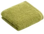 Vossen G&auml;stetuch Vegan Life, Gr&uuml;n, Textil, Uni, 40x60 cm, Made in Austria,