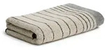 Moeve Handtuch Eden, Champagner, Textil, Streifen, 50x100 cm, Oeko-Tex&reg; Standard