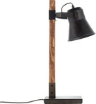 Brilliant TISCHLEUCHTE Schwarz 16x55 cm