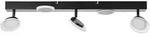 Brilliant Led-Strahler Meriza, Schwarz, Metall, Kunststoff, rechteckig,rechteckig,