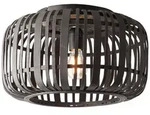 Brilliant Deckenleuchte, Schwarz, Holz, 40x22.9x40 cm, Lampen & Leuchten,