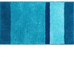 Grund Badteppich Room, T&uuml;rkis, Textil, Streifen, rechteckig, 70x120 cm, Oeko-Tex&reg;