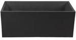 Pflanztopf, Graphit, Kunststoff, rechteckig, 100x43x40 cm, Dekoration, Blumen &