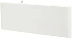 Globo Led-Wandleuchte Siegfried, Opal, Wei&szlig;, Metall, Kunststoff, F, 3.5x8x22.5 cm,