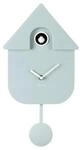 Karlsson Wanduhr Modern Cuckoo, Hellblau, Kunststoff, 21.5x41x8.5 cm,...