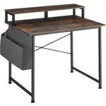 tectake Schreibtisch, Rost, Holzwerkstoff, Rechteckig, 120x90x60 cm, Arbeitszimmer,