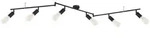 Globo Lighting Led, Schwarz, Metall, 8.5x18.5x180 cm, Lampen & Leuchten,
