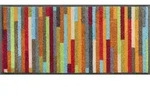wash+dry Fussmatte Mikado Stripes, Mehrfarbig, Textil, Streifen, rechteckig, 35x75