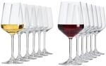 Spiegelau Gl&auml;serset Style, Klar, Glas, 12-teilig, 22.5 cm, ISO 9001, Essen &