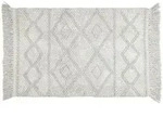 Badematte, Grau, Naturmaterialien, 60x90 cm, Badtextilien, Badematten