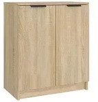 vidaXL Schuhschrank, Braun, Holzwerkstoff, 35x70x59 cm, Garderobe, Schuhaufbewahrung,