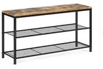 Vicco Schuhbank, Alteiche, Holzwerkstoff, Rechteckig, 100x51.5x30 cm, Garderobe,