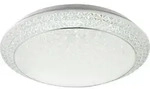 Globo Led-Deckenleuchte, Klar, Wei&szlig;, Metall, Kunststoff, 380 mm, 12 cm,