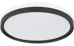 Globo Led-Deckenleuchte, Opal, Schwarz, Wei&szlig;, Metall, Kunststoff, 180 mm, F, 8...