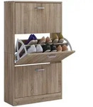Mid.you Schuhkipper, Eiche, Holzwerkstoff, 59x105x22 cm, Garderobe,