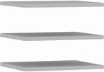 Boxxx Einlegebodenset, Grau, Holzwerkstoff, 58x1.5x42 cm, Schlafzimmer,