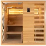 Home Deluxe Traditionelle, Natur, Holz, 200x200x160 cm, Freizeit, Wellness,...