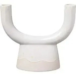 like.Villeroy & Boch Kerzenhalter, Beige, Keramik, 8.4x20.3x23 cm, Dekoration,