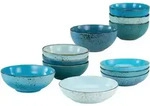 Creatable Sch&uuml;sselset Nature Collection Aqua, Blau, Keramik, 12-teilig, Uni,...