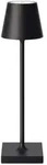 Sigor Akku-Tischleuchte Nuindie, Schwarz, Metall, rund,rund, 5.6x21x5.6 cm, Lampen &